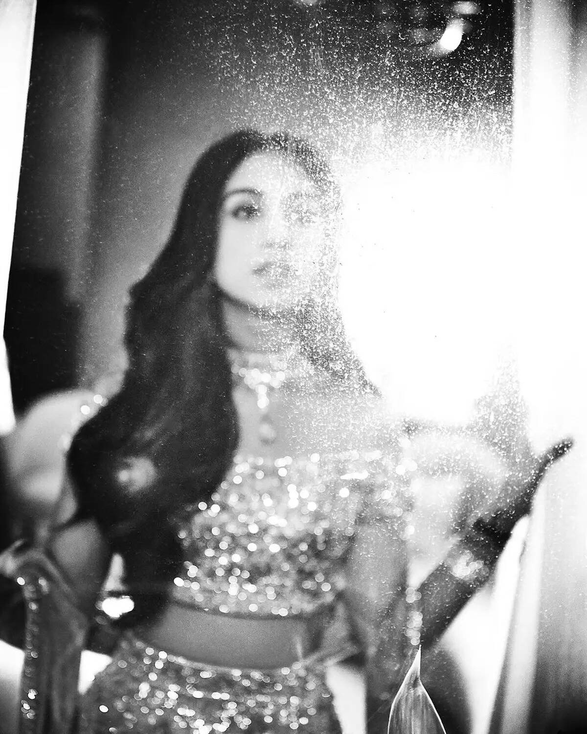 ​Would-be bride Radhika Merchant looked stunning last night in Abu Jani Sandeep Khosla couture​